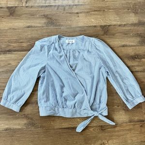 Madewell Wrap Top